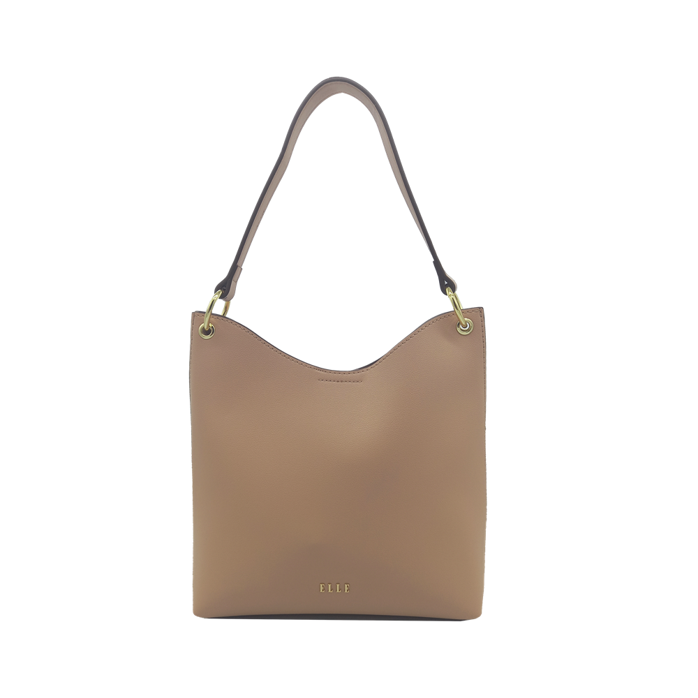 ELLE Evelyn Hobo Bag (Almond) | Isetan KL Online Store