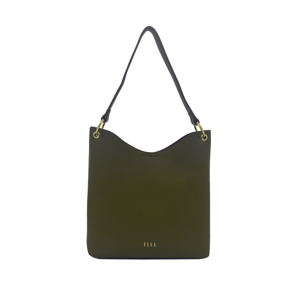 ELLE Evelyn Hobo Bag (Military Green) | Isetan KL Online Store