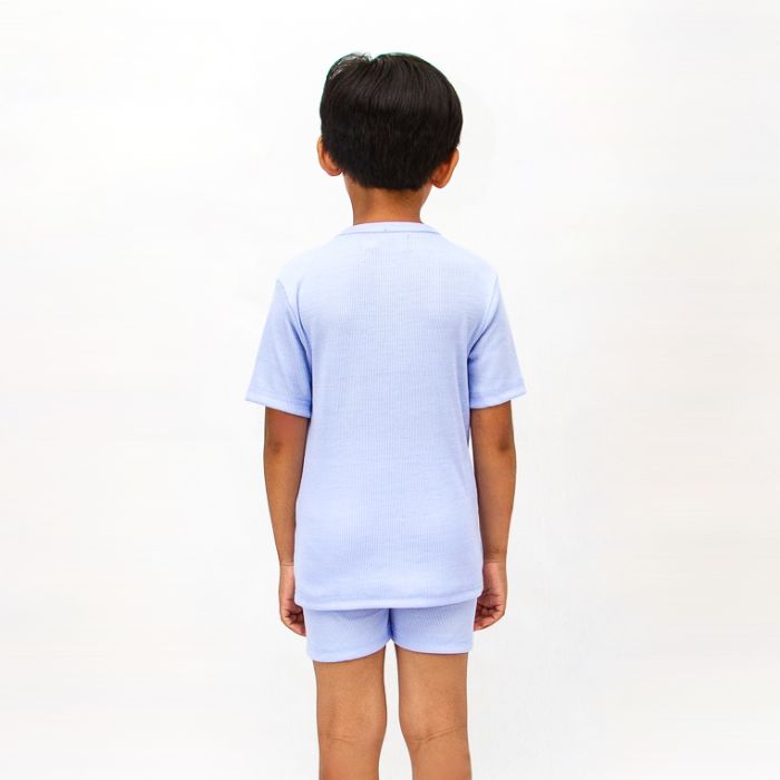 ELOQUE Santai Unisex Loungewear in Powder Blue | Isetan KL Online Store