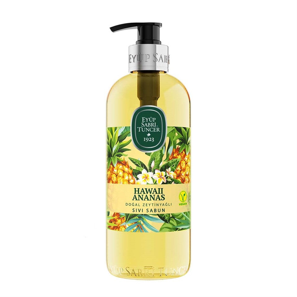 EYUP SABRI TUNCER Natural Olive Oil Liquid Soap - Hawaii Pineapple 500ml | Isetan KL Online Store