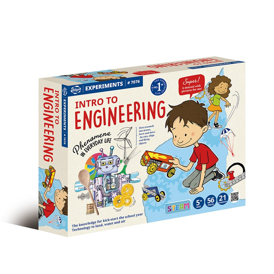 GIGO Experiments - Intro To Engineering (56pcs) | Isetan KL Online Store