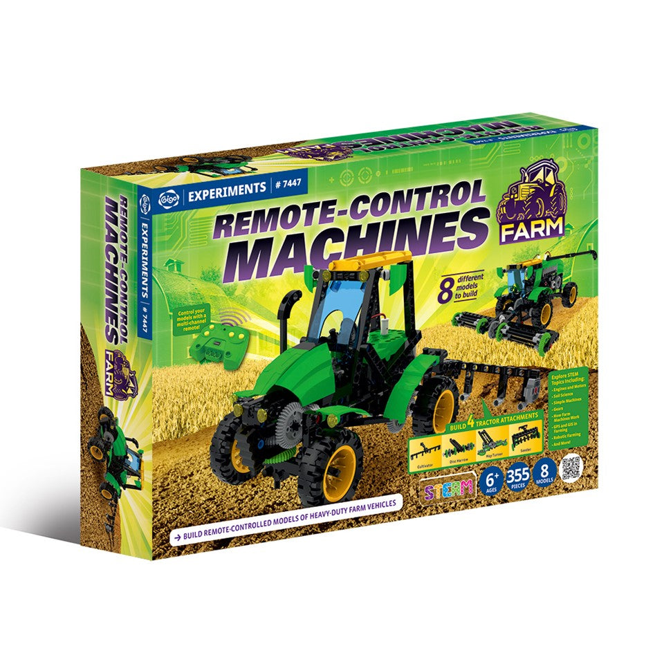 GIGO Experiments - Remote Control Machines Farm (355pcs) | Isetan KL Online Store