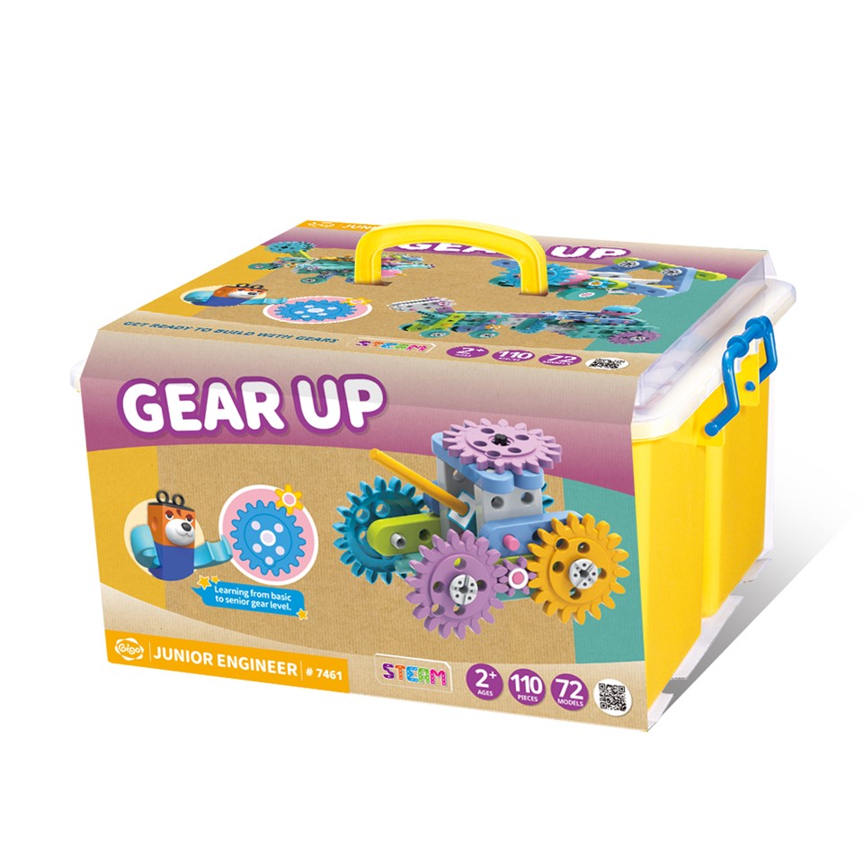 GIGO Junior Engineer - Gear Up (110pcs) | Isetan KL Online Store