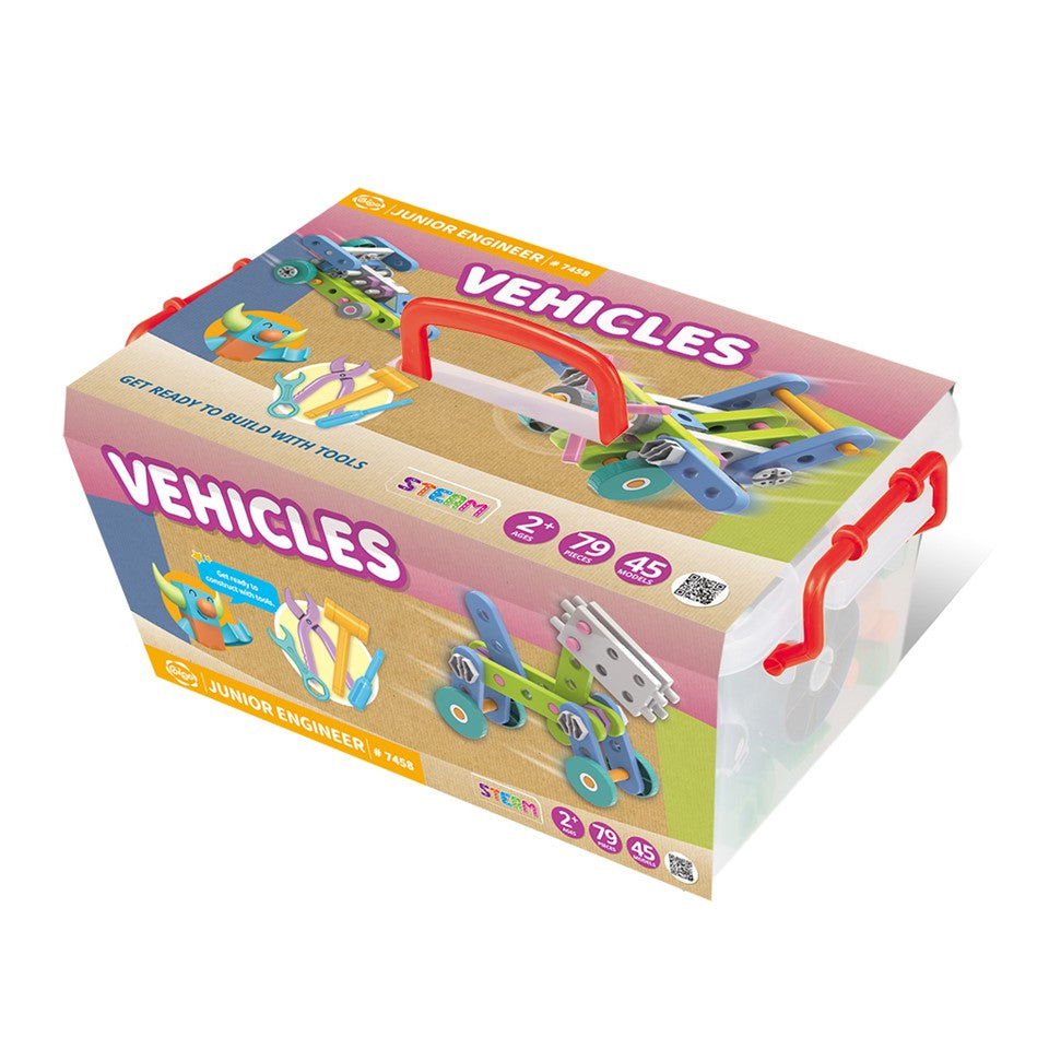 GIGO Junior Engineer - vehicles (79pcs) | Isetan KL Online Store