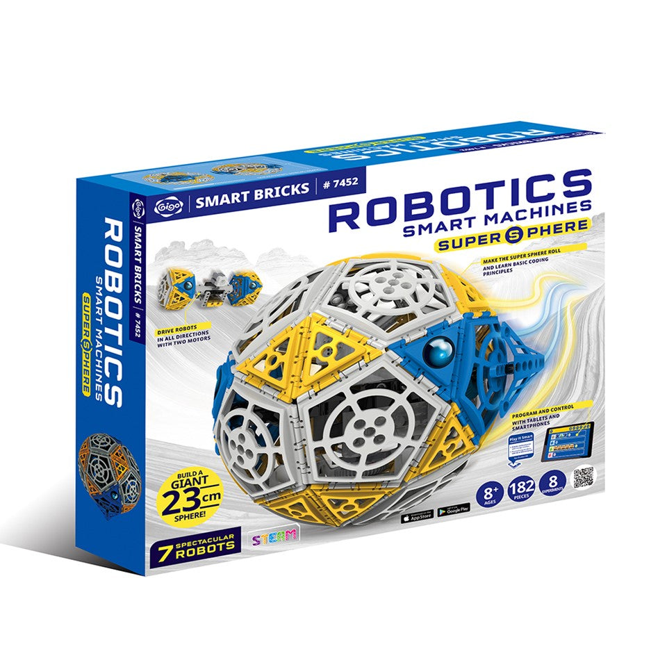 GIGO Smart Bricks - Robotics Smart Machine Super Sphere (182pcs) | Isetan KL Online Store