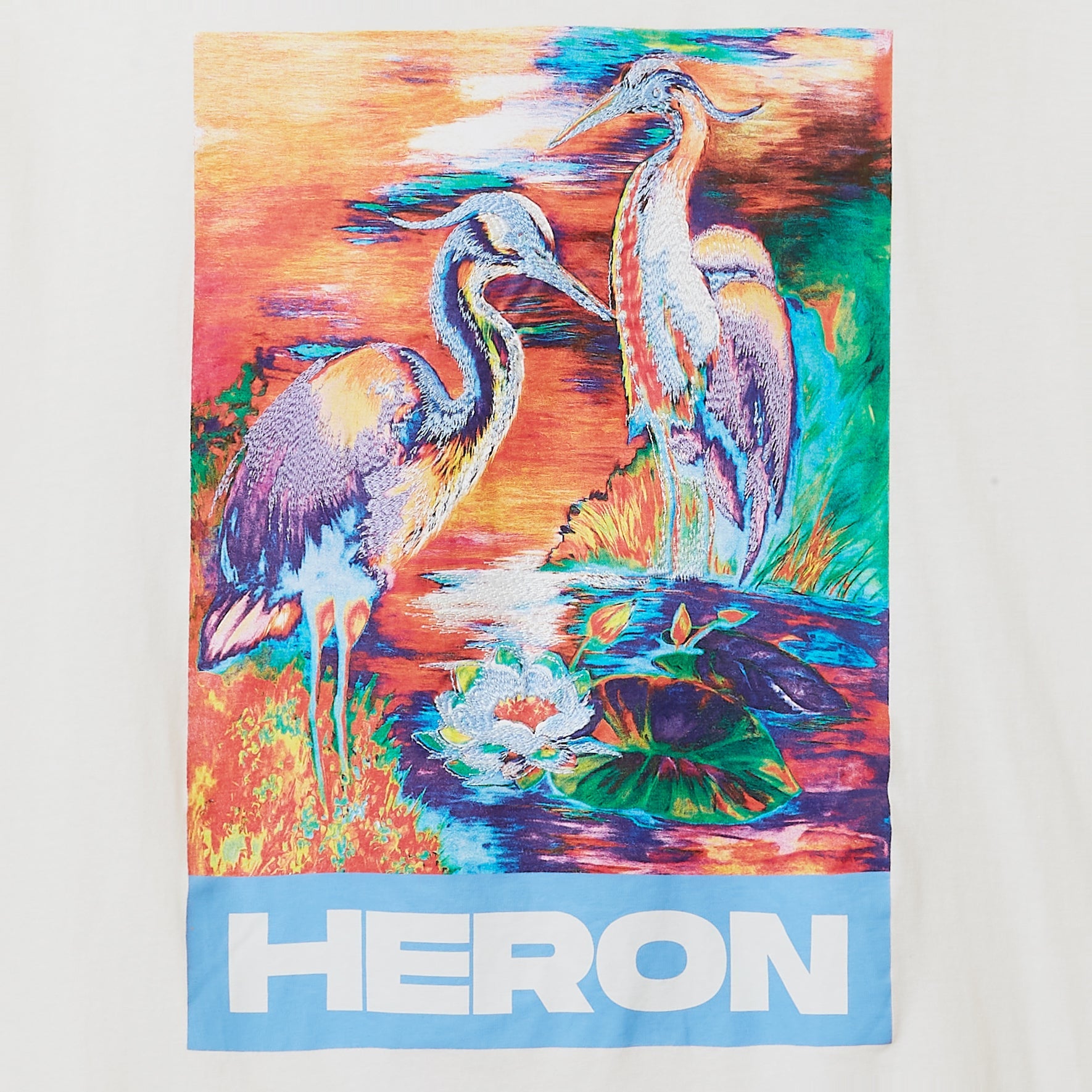Buy Heron Preston T-Shirt Over Heron (White) | Isetan KL Online Store