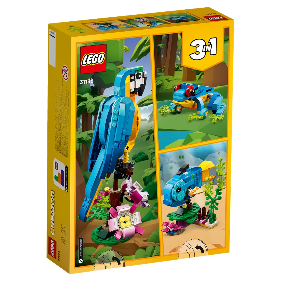 LEGO 31136 Exotic Parrot | Isetan KL Online Store