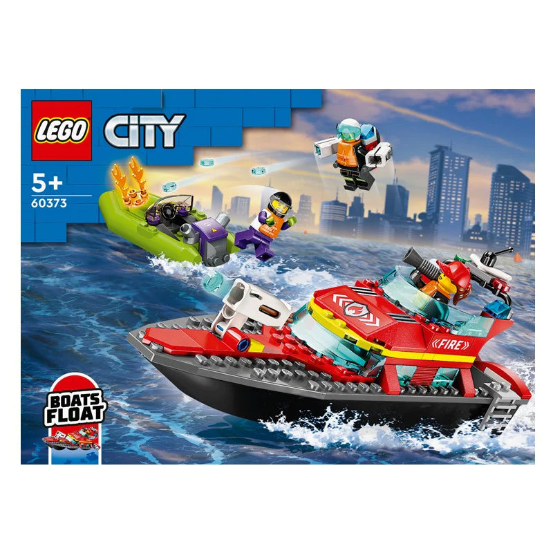 LEGO 60373 Fire Rescue Boat | Isetan KL Online Store