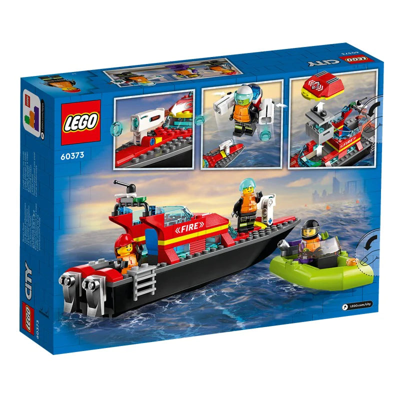 LEGO 60373 Fire Rescue Boat | Isetan KL Online Store