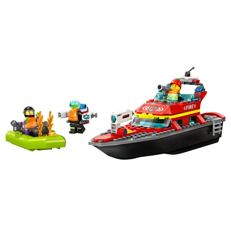 LEGO 60373 Fire Rescue Boat | Isetan KL Online Store