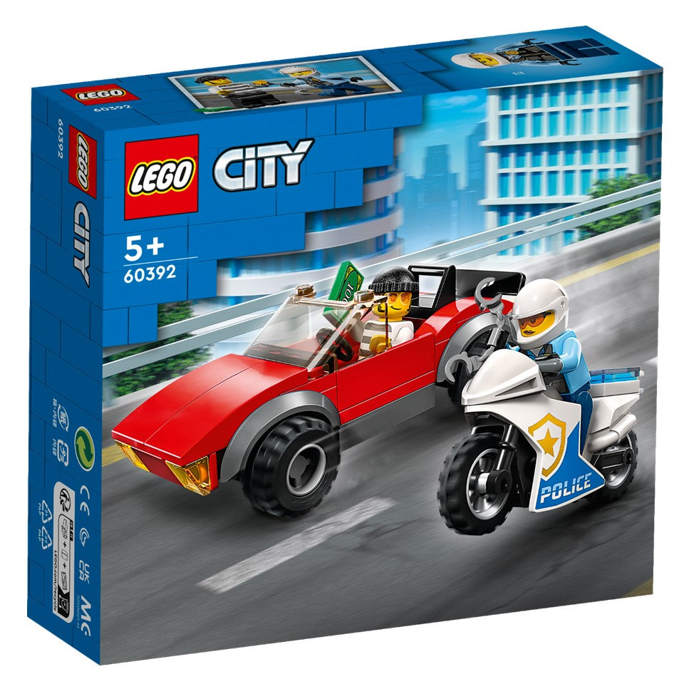 LEGO 60392 Police Bike Car Chase | Isetan KL Online Store