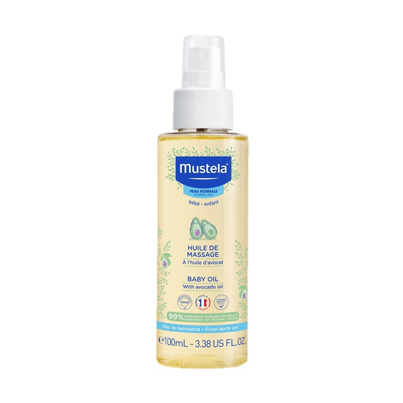 MUSTELA Baby Oil With Avocado Oil 100Ml | Isetan KL Online Store