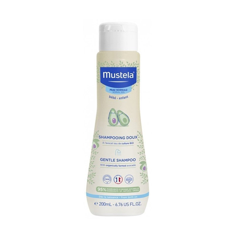 MUSTELA Gentle Shampoo With Organically Farmed Avocado 200Ml | Isetan KL Online Store