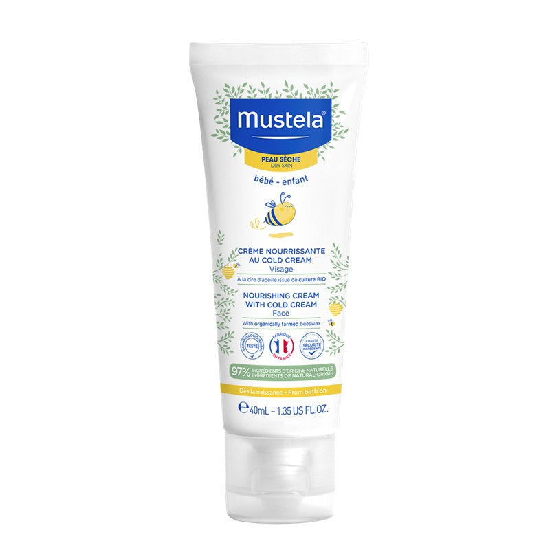 MUSTELA Nourishing Cream With Cold Cream Face With Organically Farmed Beeswax 40Ml | Isetan KL Online Store