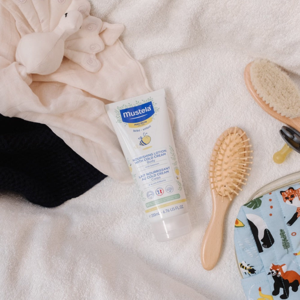 MUSTELA Nourishing Lotion With Cold Cream Body With Organically Farmed Beeswax 200Ml | Isetan KL Online Store