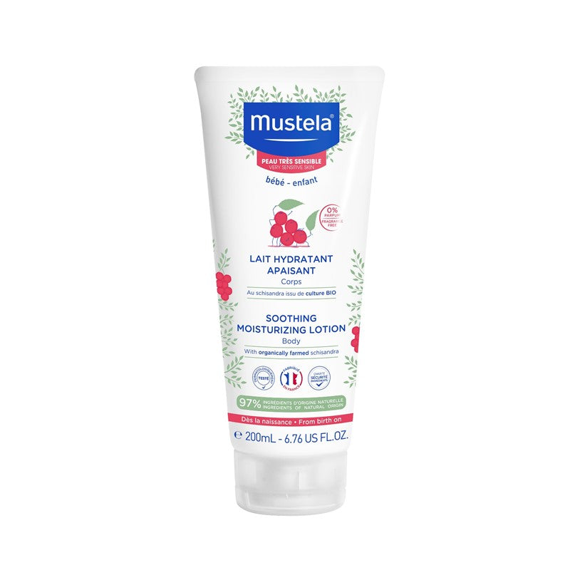 MUSTELA Soothing Moisturizing Lotion With Organically Farmed Schisandra 200Ml | Isetan KL Online Store