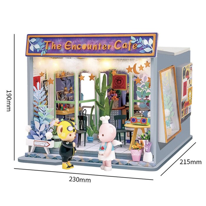 ROBOTIME DIY House Cafe Encounter | Isetan KL Online Store