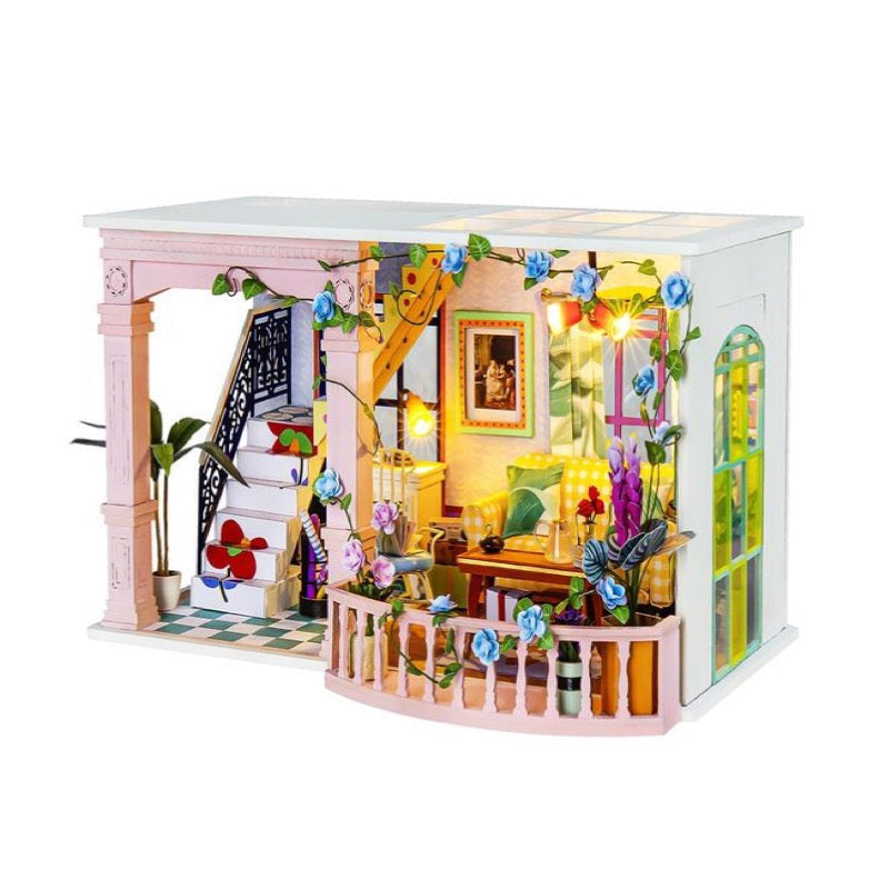 ROBOTIME DIY House Spring Time in Bahamas | Isetan KL Online Store