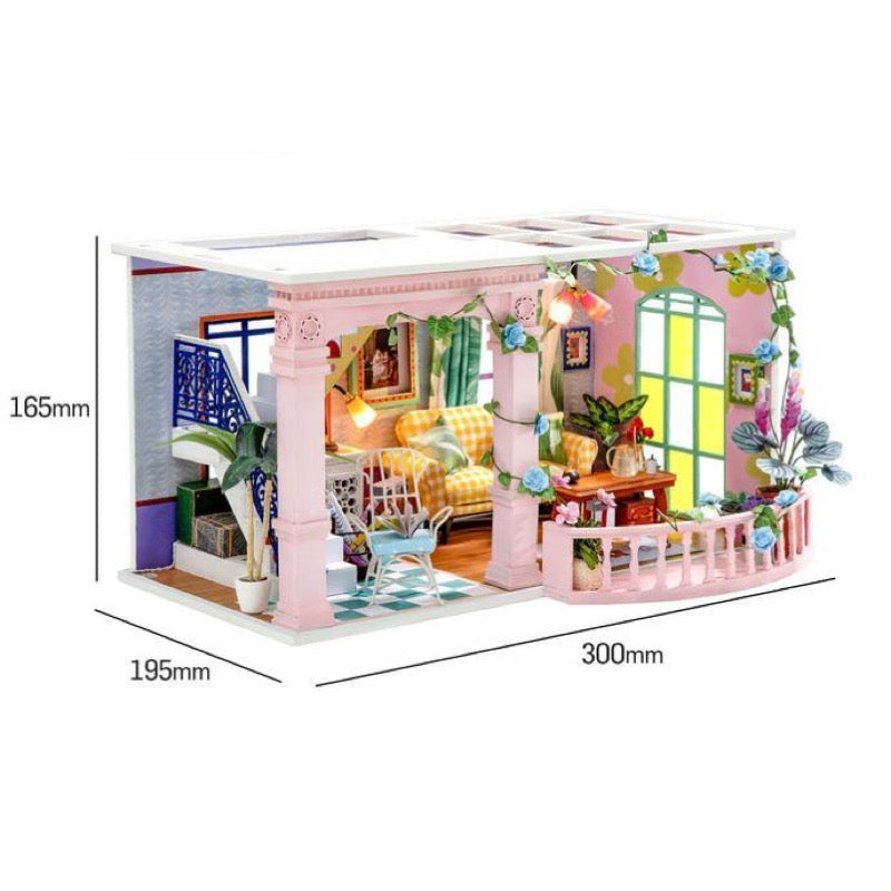 ROBOTIME DIY House Spring Time in Bahamas | Isetan KL Online Store